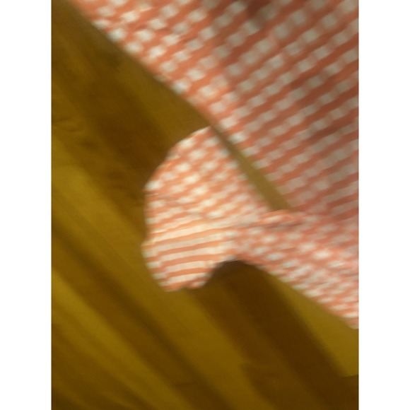 Cabana Life Coral Off Shoulder Tassel Dress Bell Sleeves M NWT - Picture 5 of 10